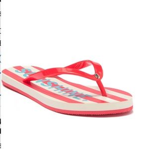 Kate Spade New York Feldon Tamarillo Multi Flip Flop Sandal New In Box - Reemoly